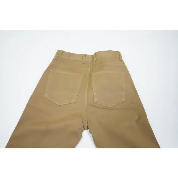 Isaia Sportivo Khaki Brown Twill Cotton Blend Pants Sz 48R BRAND NEW W TAGS